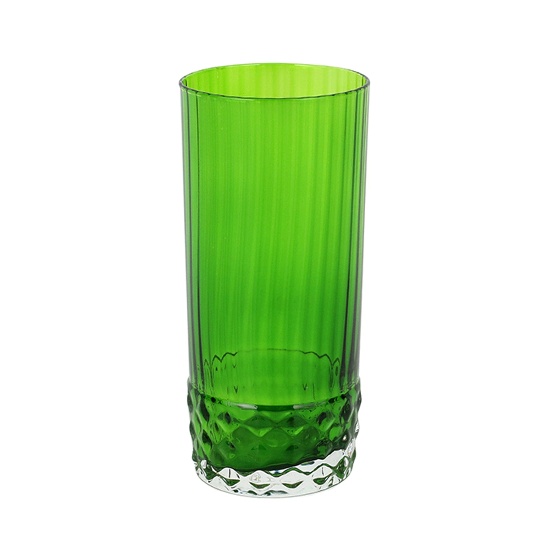 Viva by Vietri Deco Tall Tumbler - Green - 16 oz