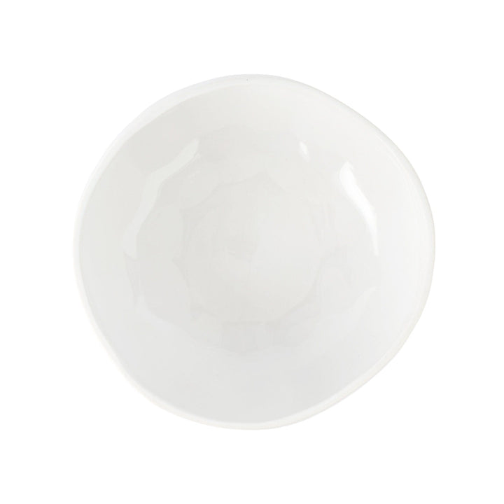 Aria White Organic Large Serving Bowl Alternate View 1