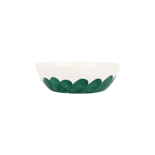 Lisbon Green Brushstroke Cereal Bowl