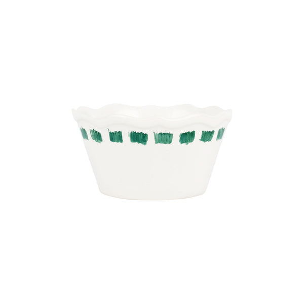 Lisbon Green Stitch Cereal Bowl