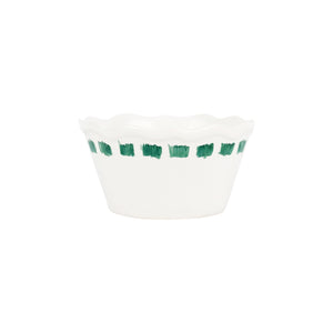 Lisbon Green Stitch Cereal Bowl