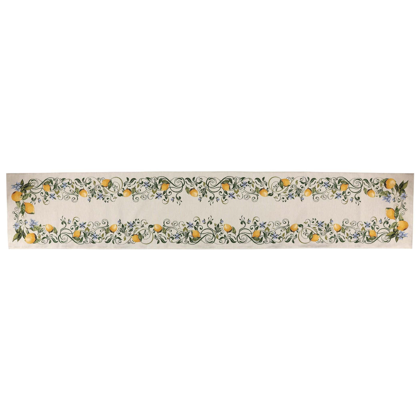 Tavola Lemons with Flowers Runner Alternate View 2