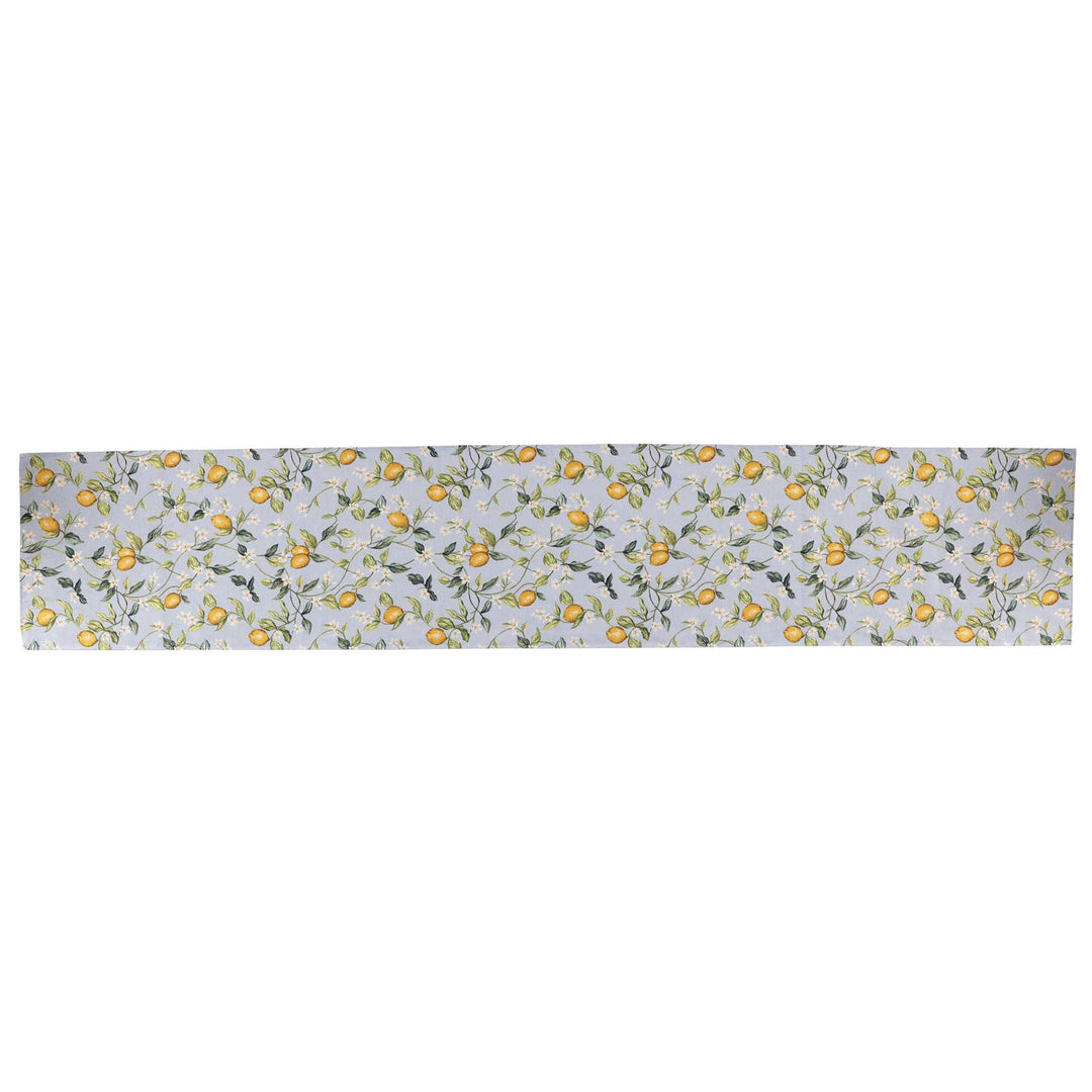 Tavola Lemons with Flowers Runner Alternate View 4