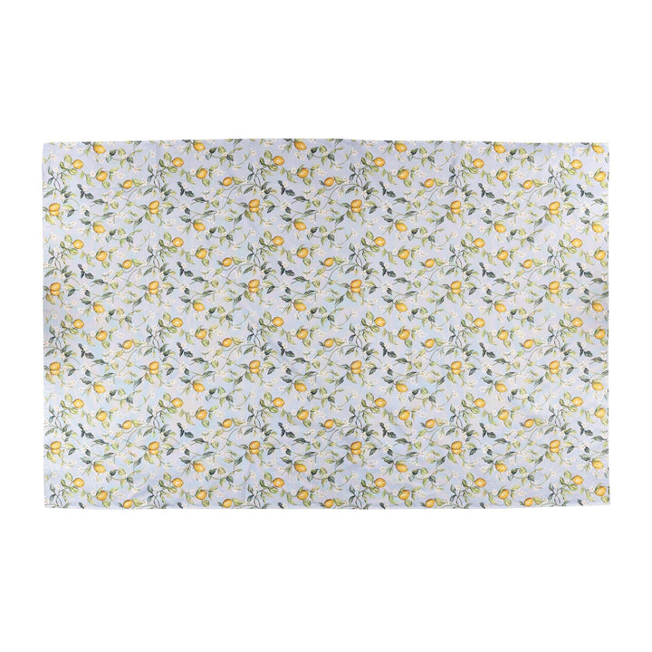 Tavola Lemons with Flowers Tablecloth Alternate View 4