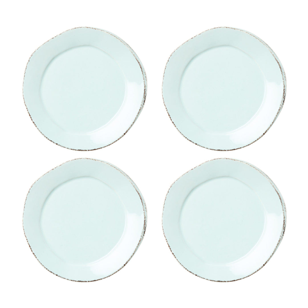 Lastra Aqua Salad Plates - Set of 4