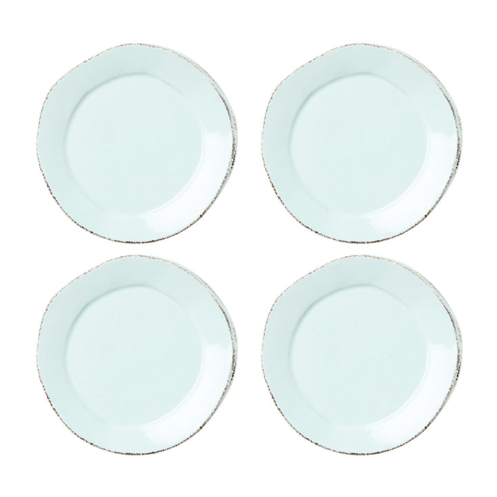 Lastra Aqua Salad Plates - Set of 4