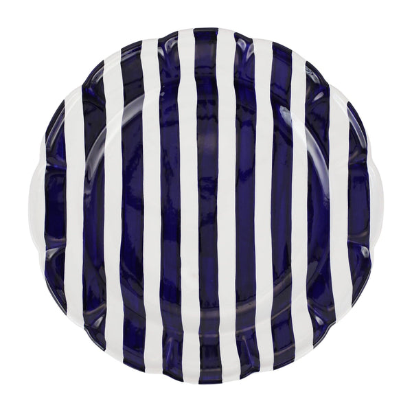 Amalfitana Stripe Salad Plate