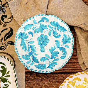 Arezzo Aqua Salad Plate