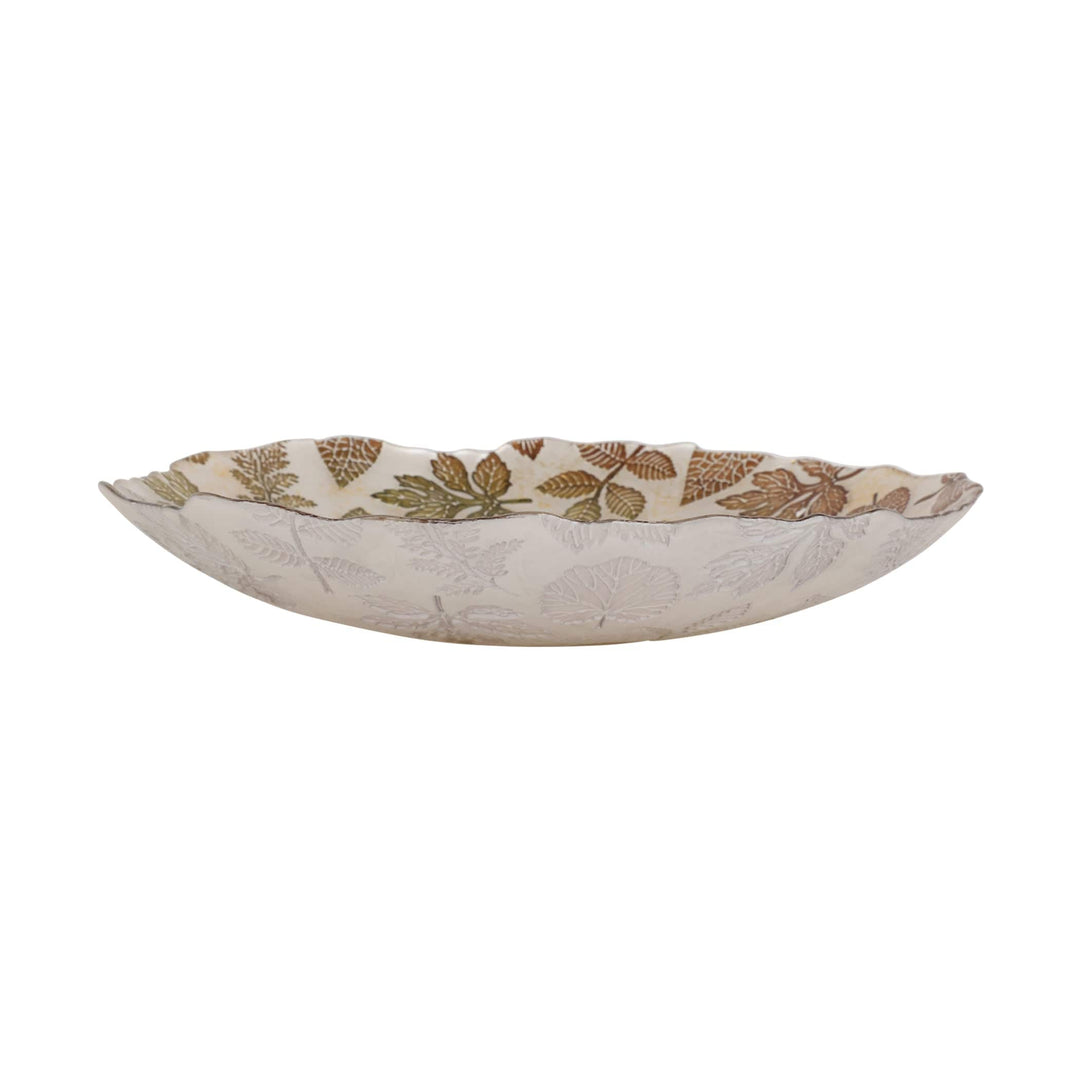 Autunno Glass Medium Serving Bowl