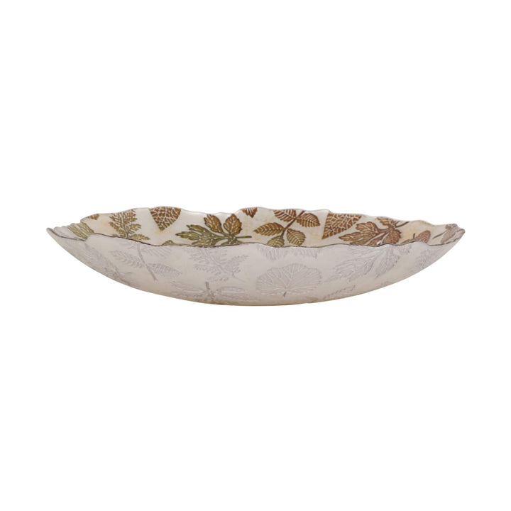 Autunno Glass Medium Serving Bowl