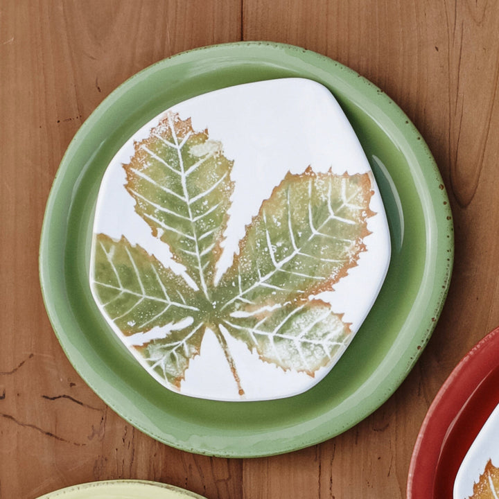 Autunno Assorted Salad Plates - Set of 4