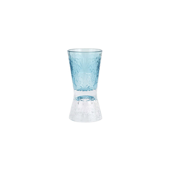 Barocco Light Blue Liquor Glass