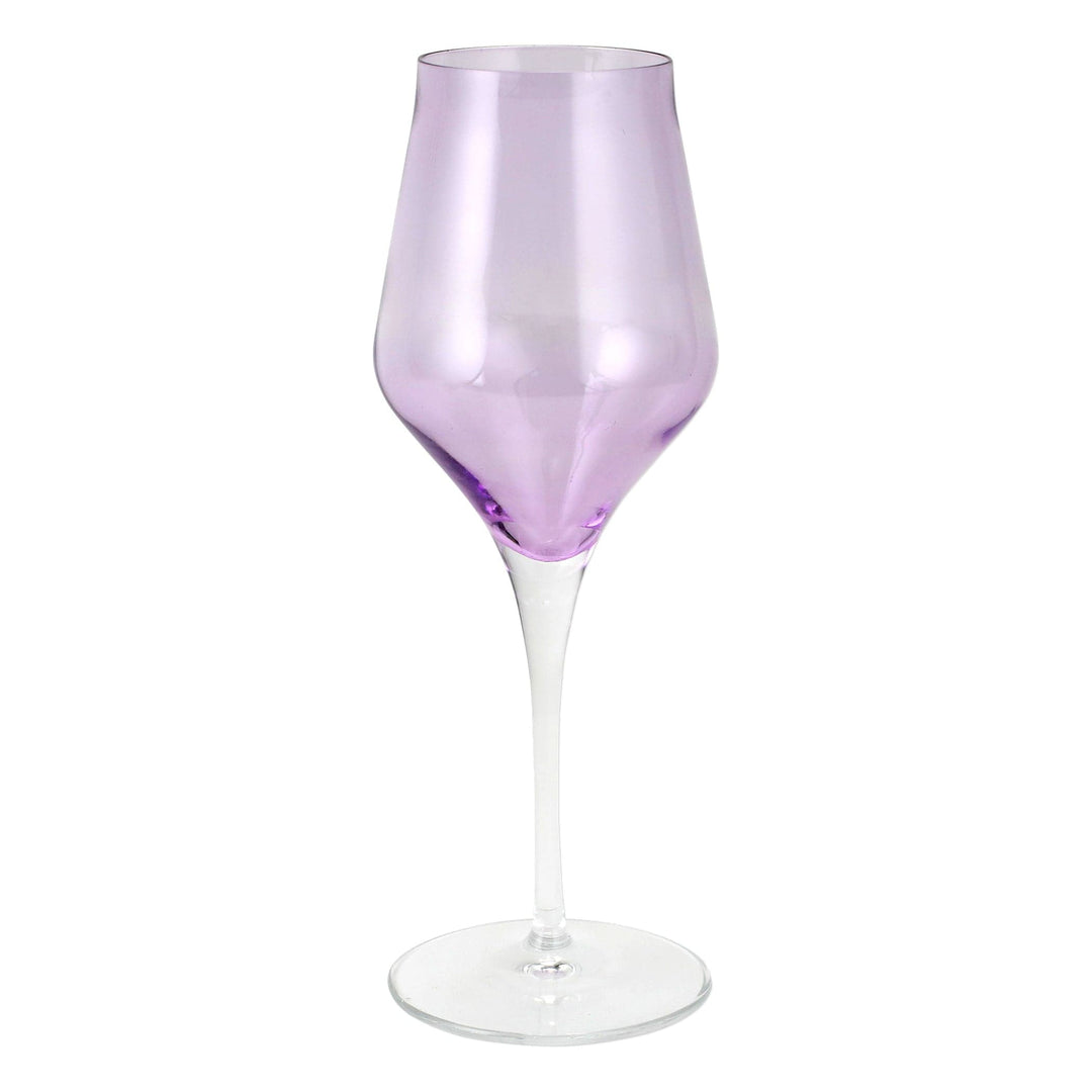 Contessa Lilac Wine Glass