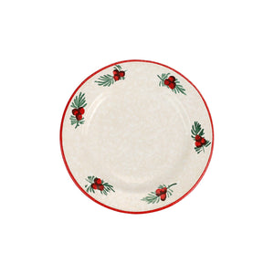 Evergreen Holiday Salad Plate