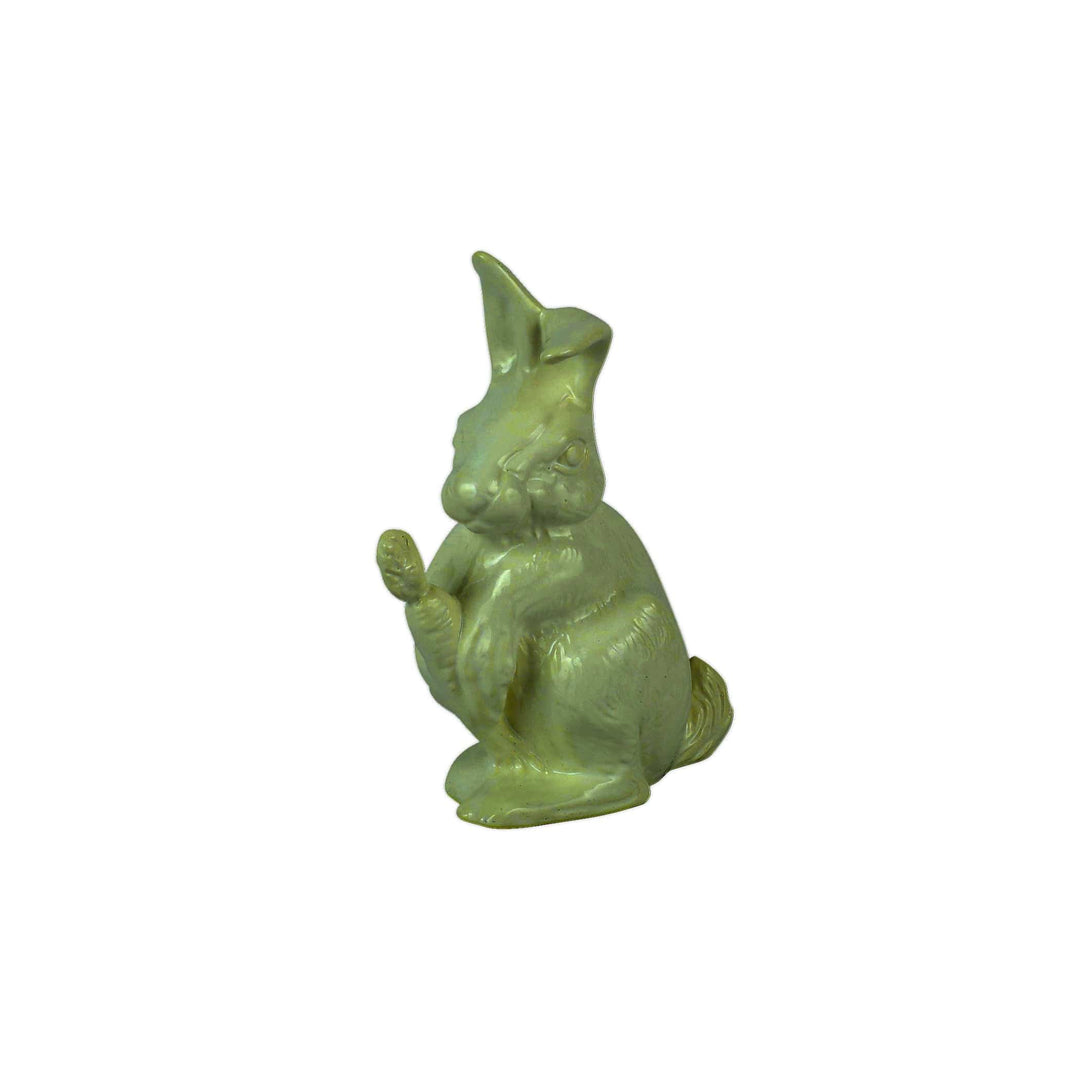 Figural Garden Rabbit - Green