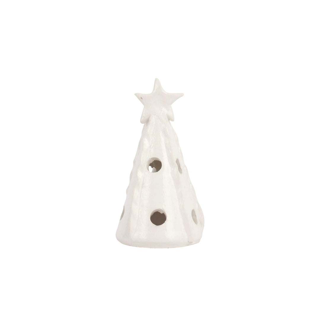 Foresta White Mini Ribbon Tree