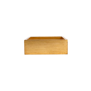 Florentine Wooden Accessories Gold Cocktail Napkin Holder