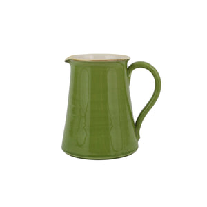 Italian Green Short Pitcher