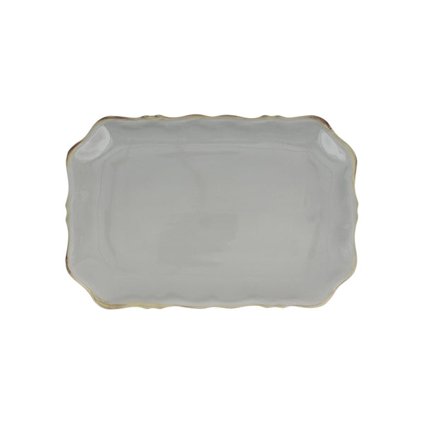 Italian Gray Small Rectangular Plate