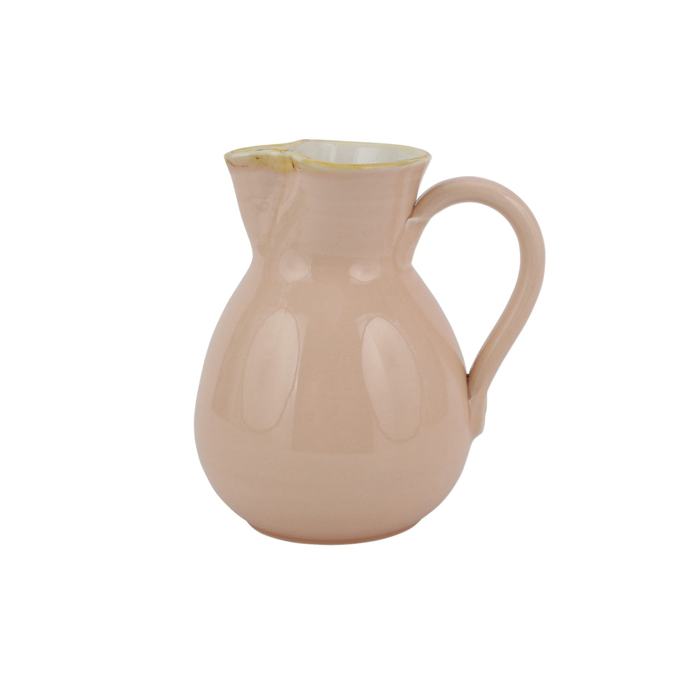 Italian Blush Tall Round Body Pitcher