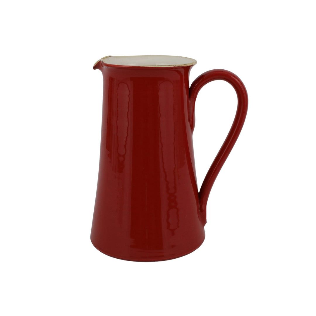 Italian Red Tall Pitcher