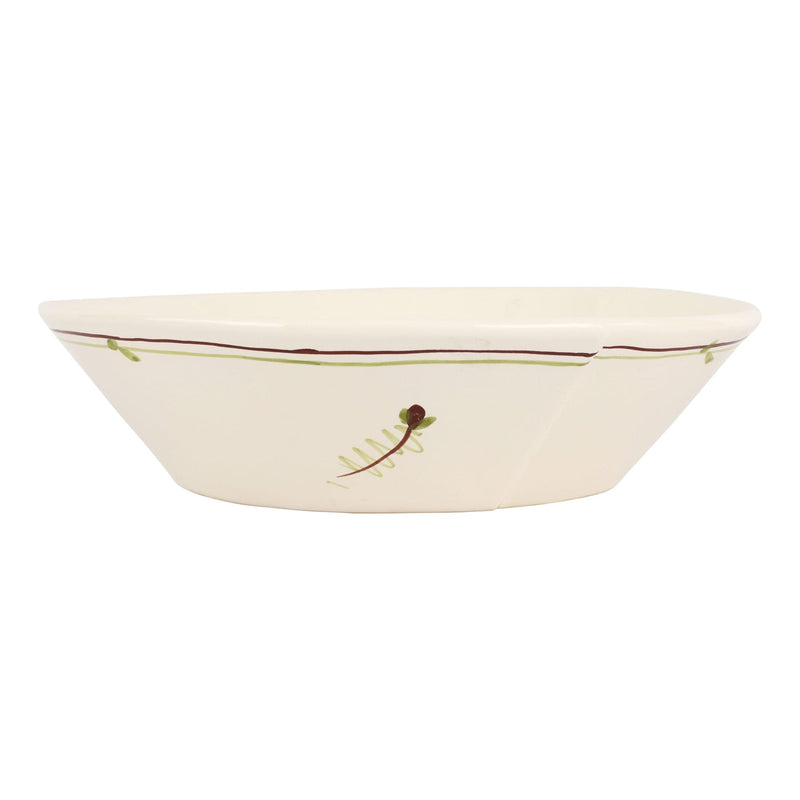 Lastra Fiori di Bosco Large Shallow Bowl