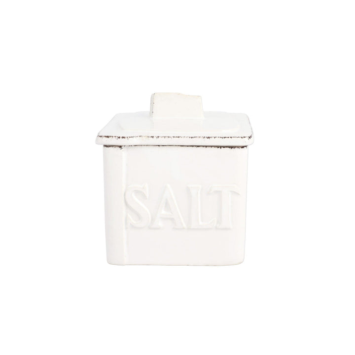 Lastra White Salt Cellar