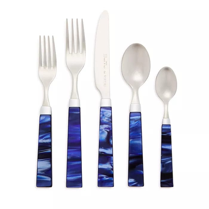 Laurel Blue Five-Piece Place Setting