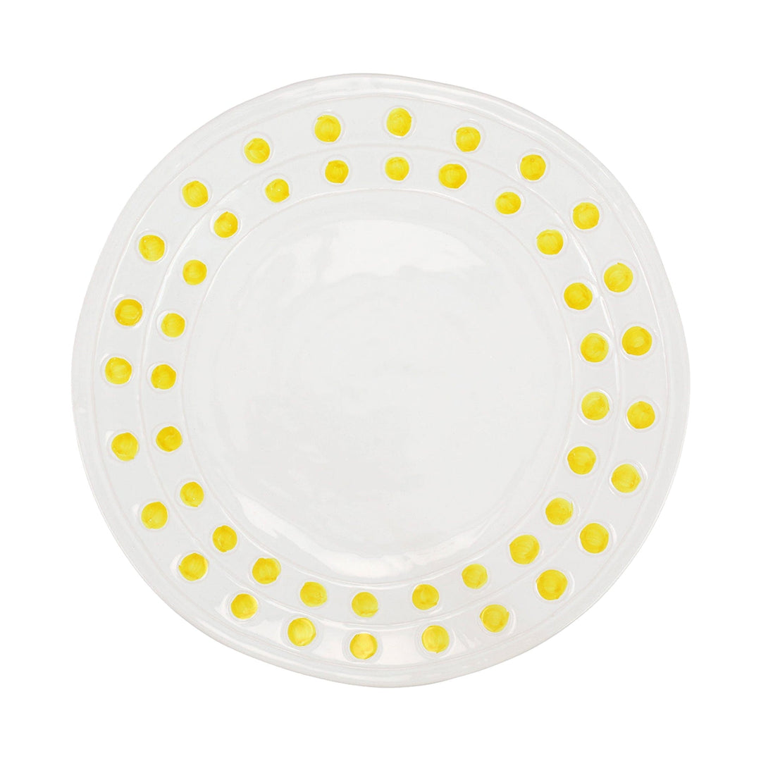 Medici Colorati Yellow Medium Round Platter