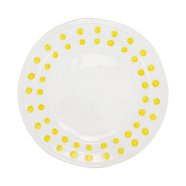 Medici Colorati Yellow Medium Round Platter