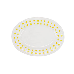 Medici Colorati Yellow Medium Oval Platter