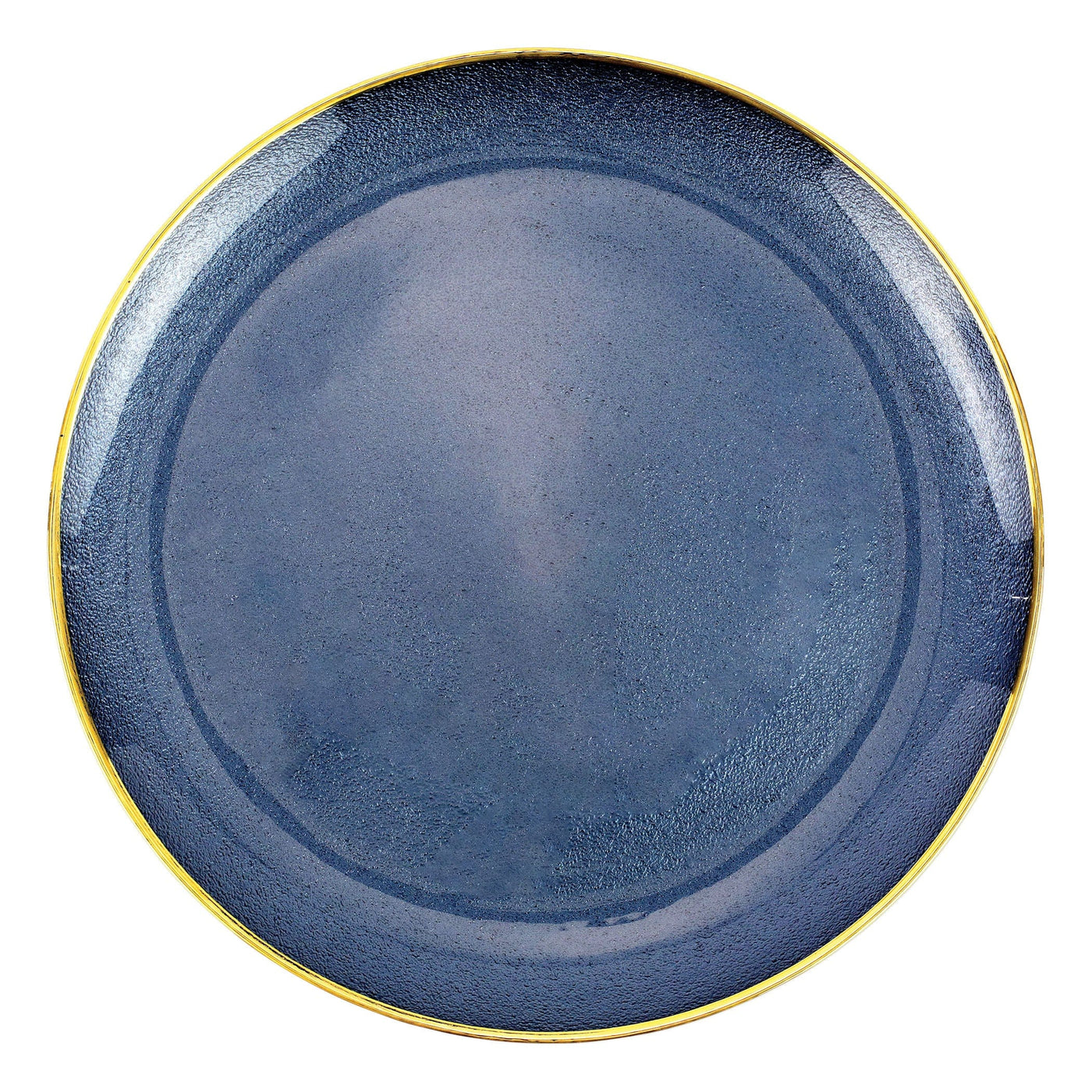 Metallic Glass Sapphire Platter