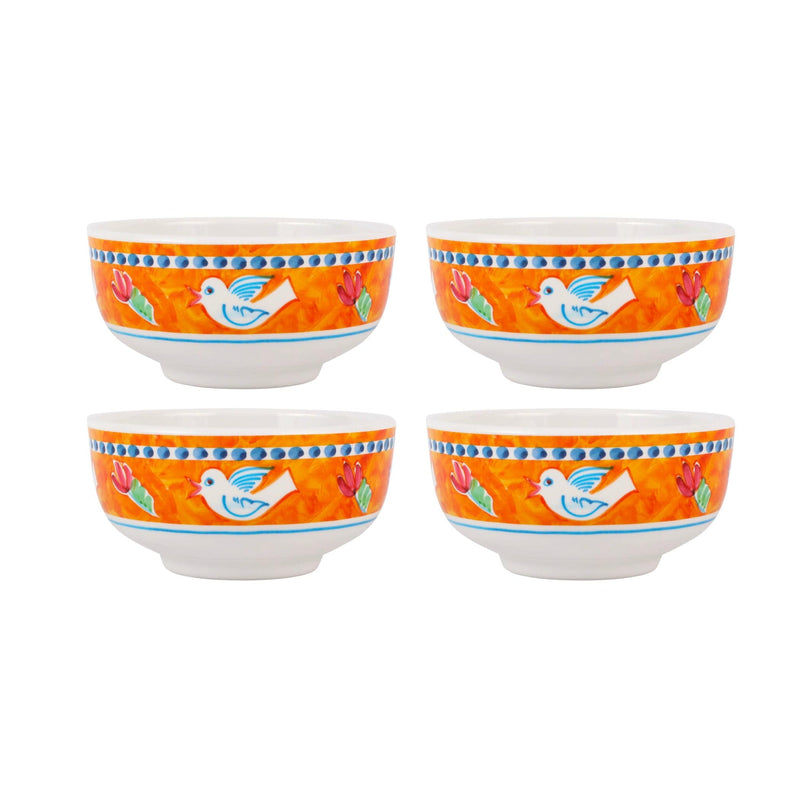 Melamine Campagna Uccello Cereal Bowl - set of 4