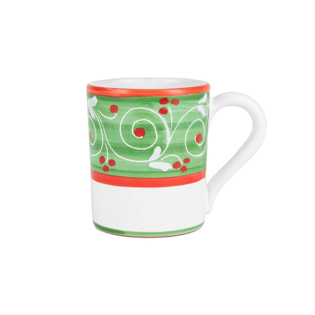 Deruta Natale Swirl Mug