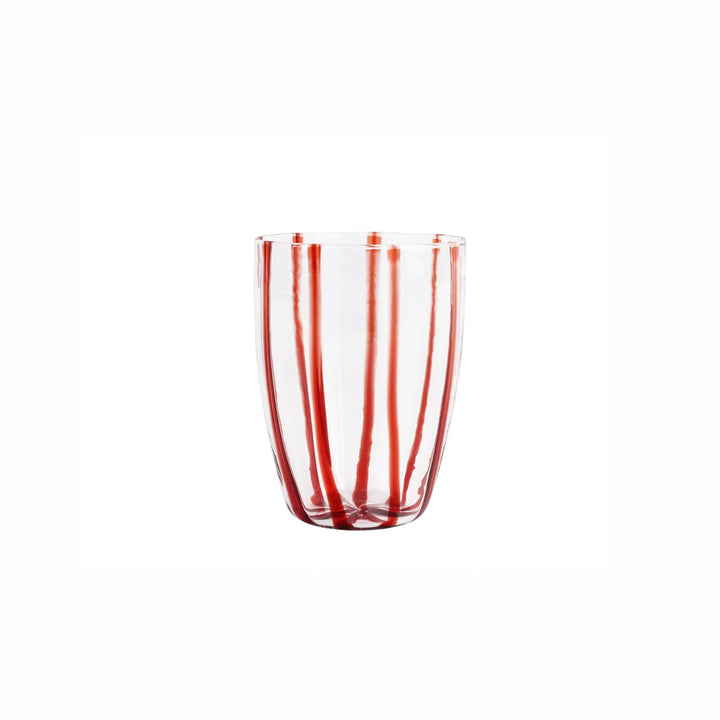 Nuovo Stripe Red Tall Tumbler