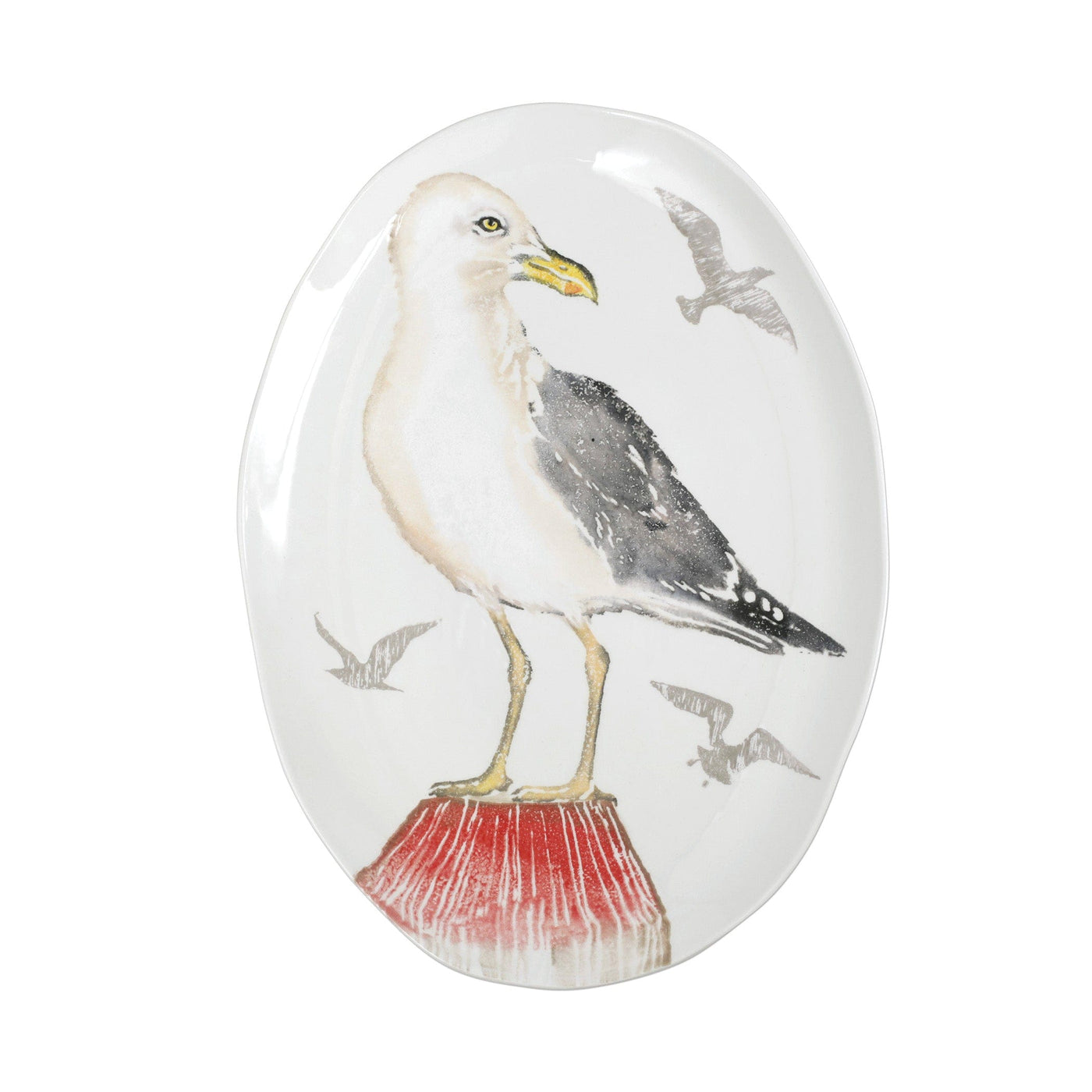 Pesca Seagull Medium Oval Platter