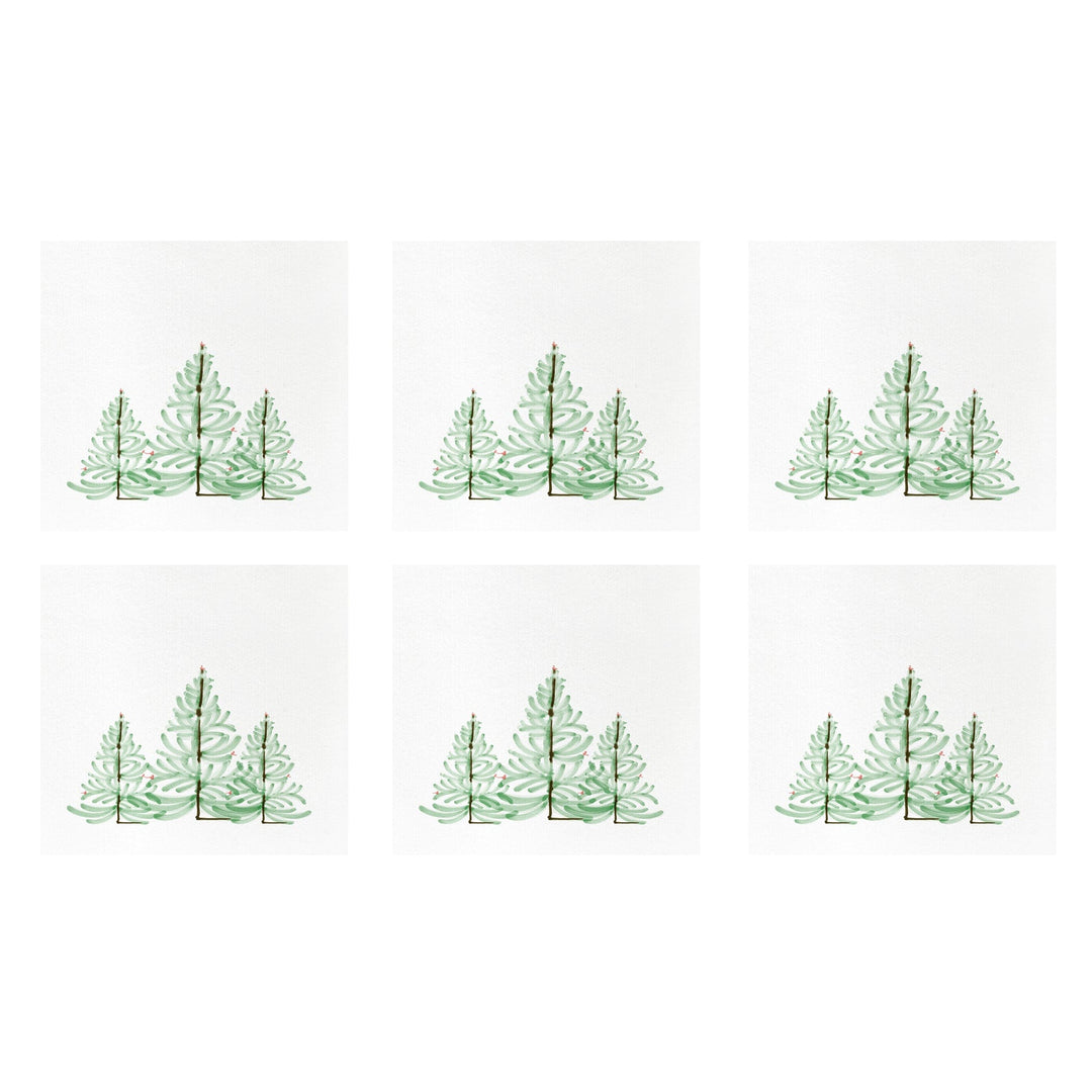 Papersoft Napkins Lastra Holiday Cocktail Napkins (Pack of 20) - Set of 6