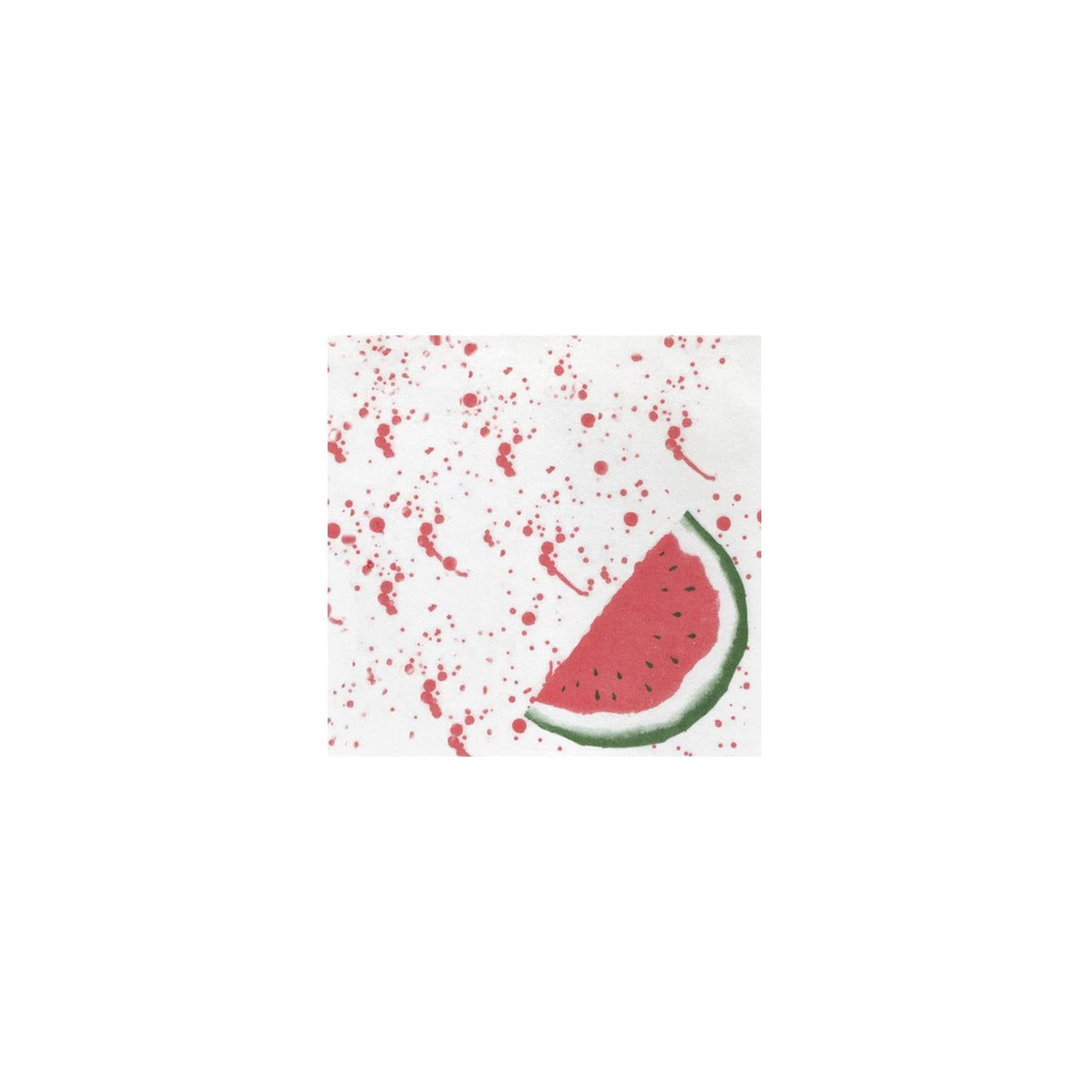 Papersoft Napkins Watermelon Cocktail Napkins (Pack of 20)