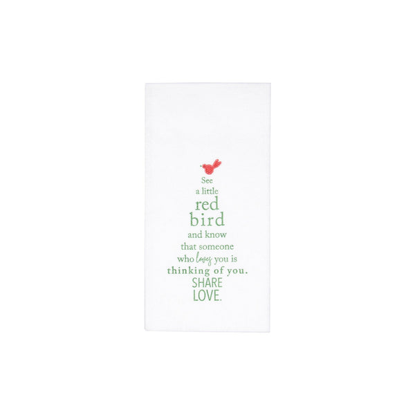 Papersoft Napkins Holiday Tree Guest Towels (Pack of 50) - Green