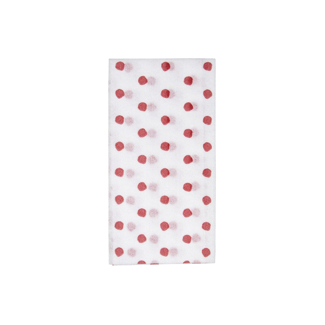 Papersoft Napkins Dot Guest Towels (Pack of 20)