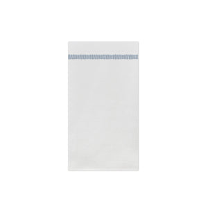 Papersoft Napkins Fringe Blue Guest Towels (Pack of 50)