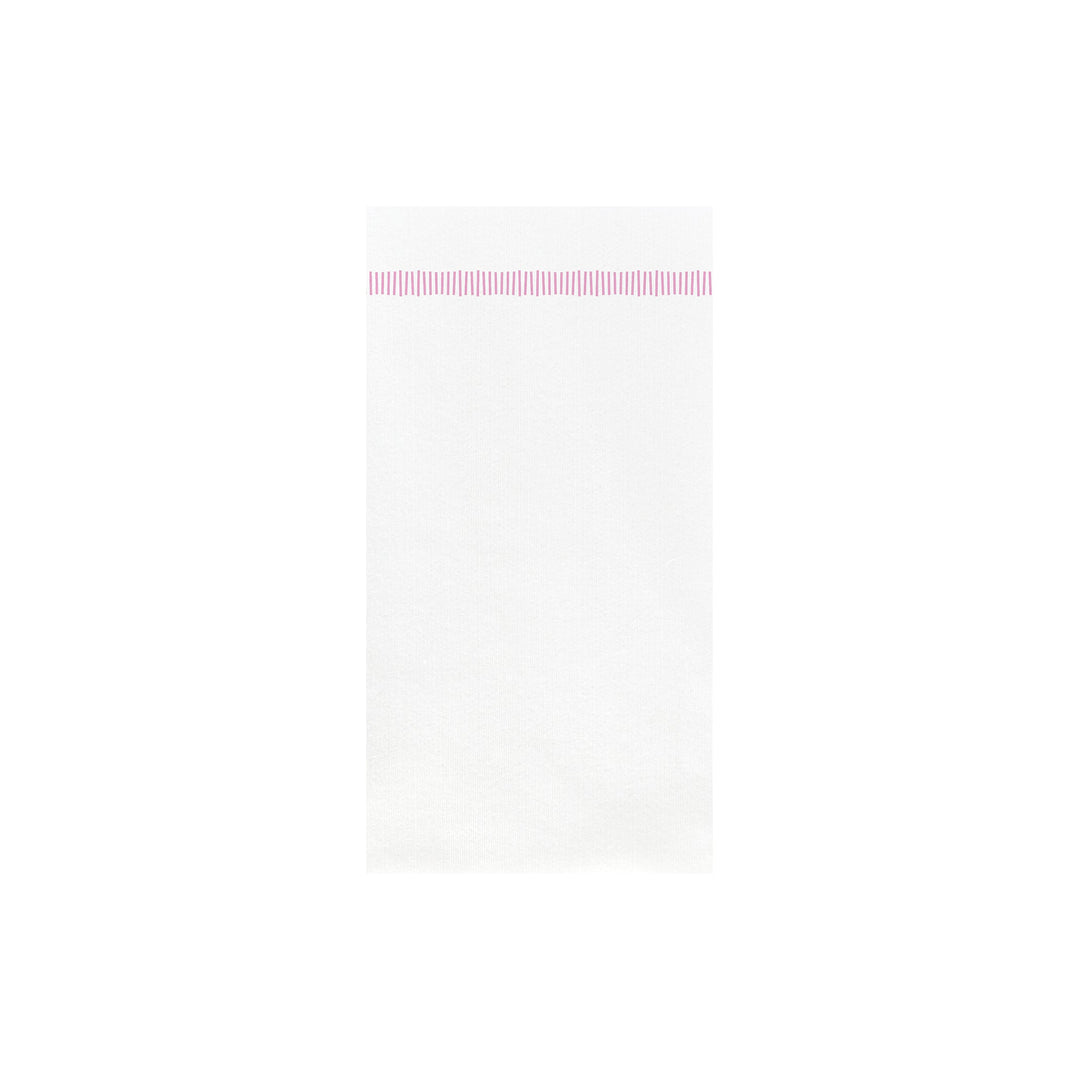 Papersoft Napkins Fringe Pink Guest Towels (Pack of 20)