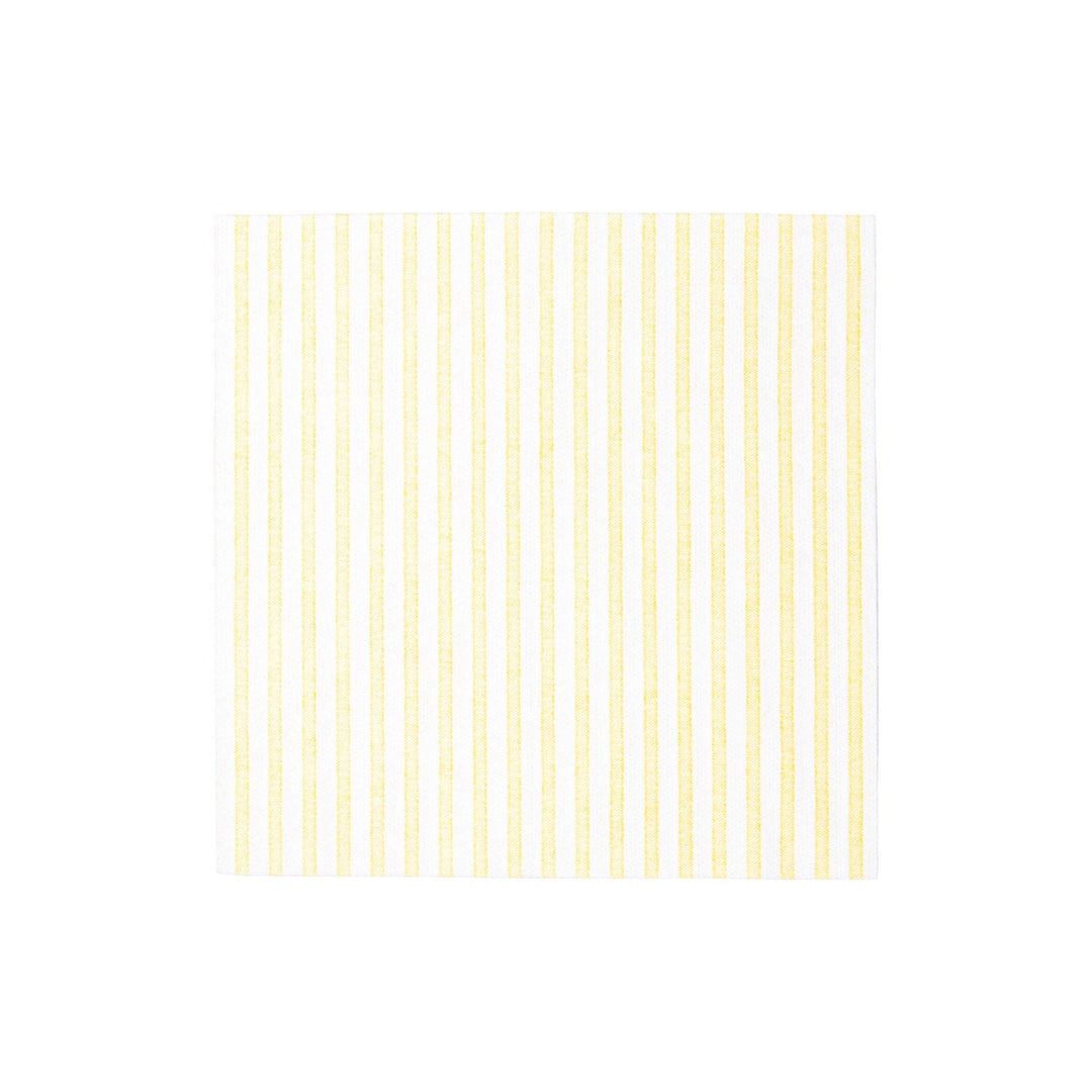 Papersoft Napkins Capri Dinner Napkins (Pack of 50) - Yellow