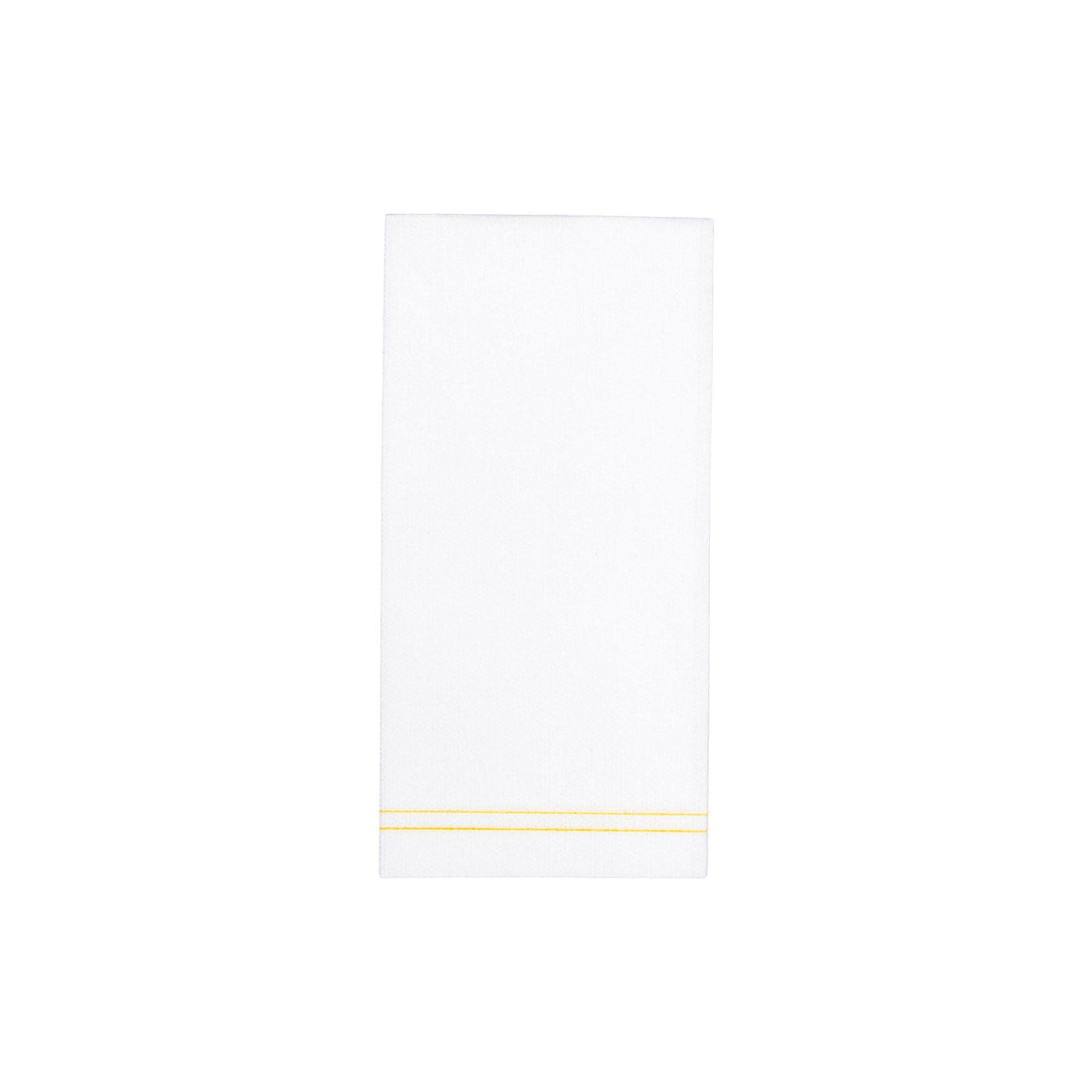 Papersoft Napkins Linea Yellow Guest Towels (Pack of 50)