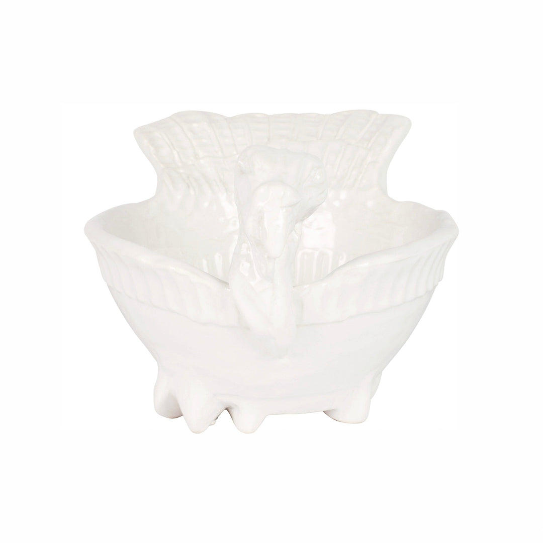 Pietra Tacchino Figural Deep Serving Bowl