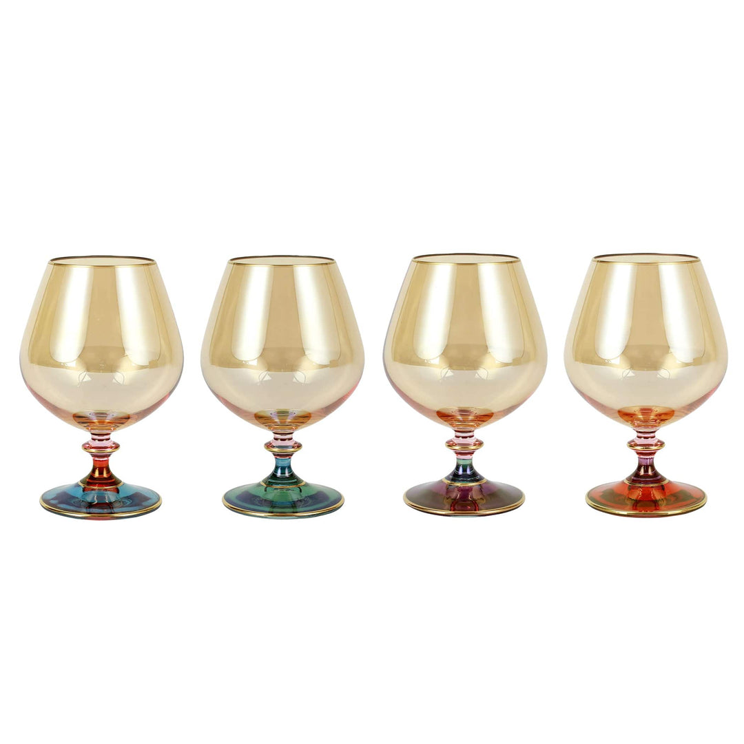 Regalia Deco Assorted Brandy Snifters - Set of 4