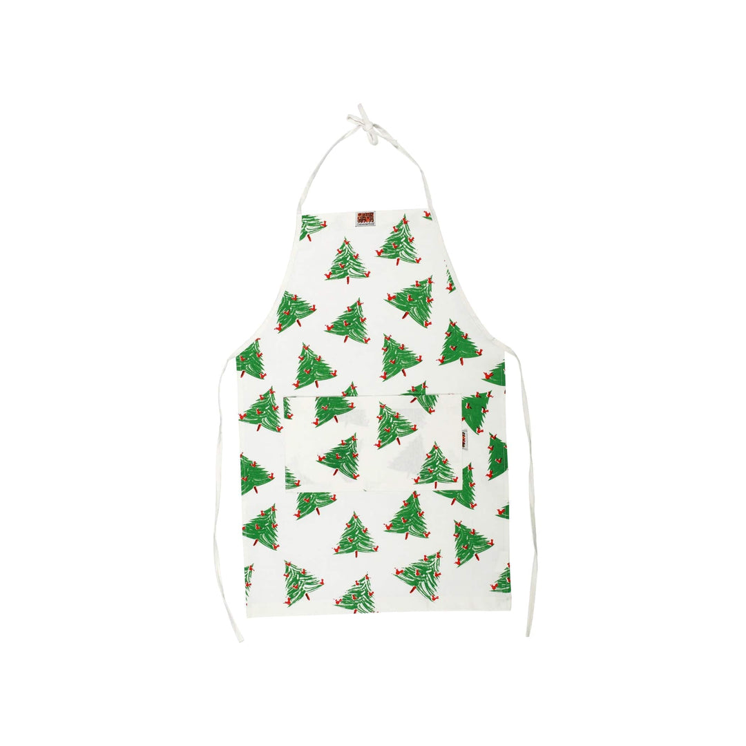 Siciliano Linens Holiday Tree Children’s Apron