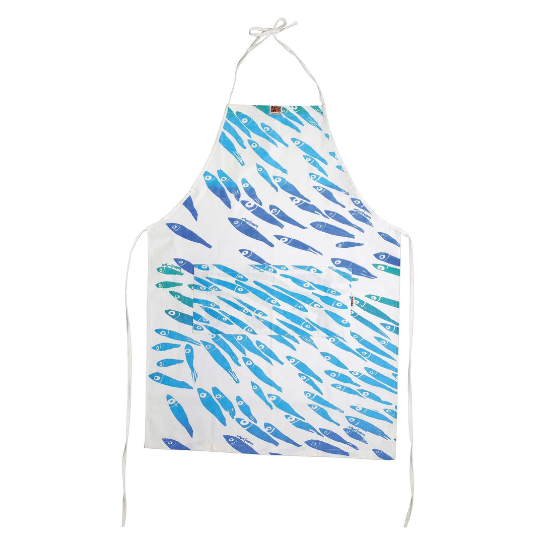 Siciliano Linens School of Fish Apron