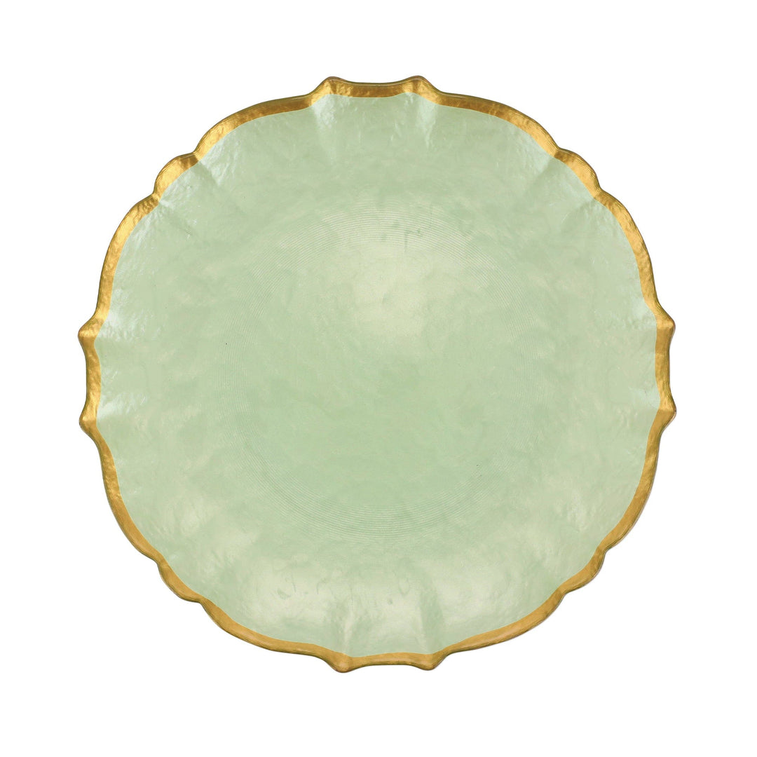 Baroque Glass Dinner Plate