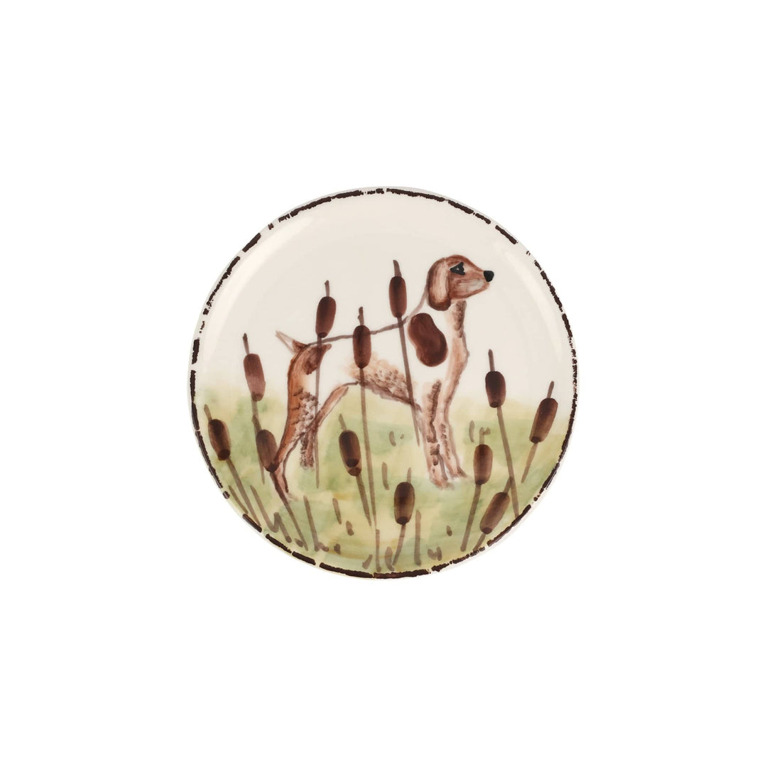 Wildlife Spaniel Canape Plate